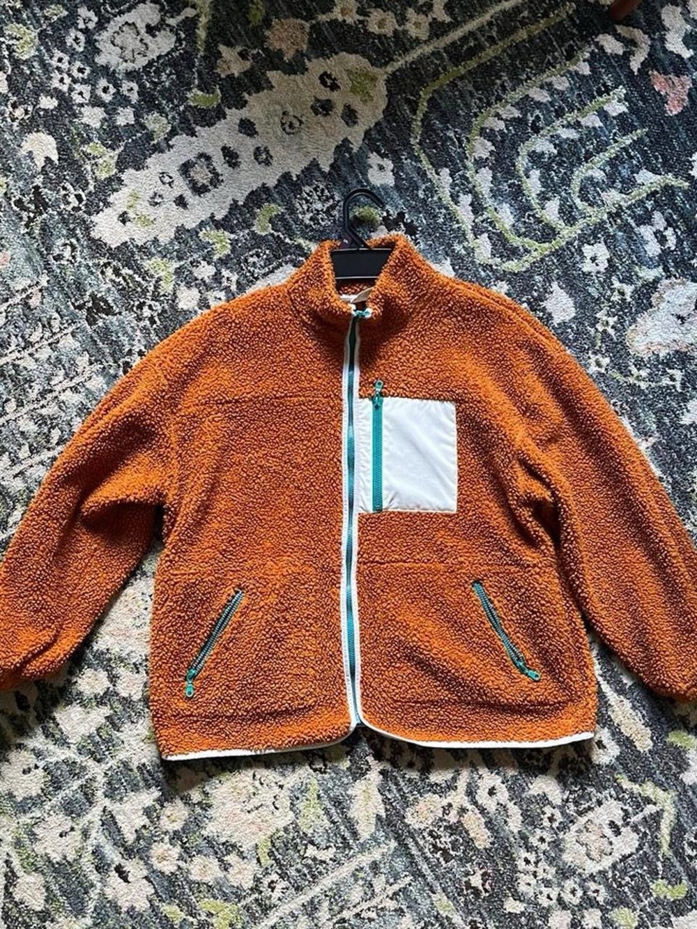 universal thread Orange fleece size XL